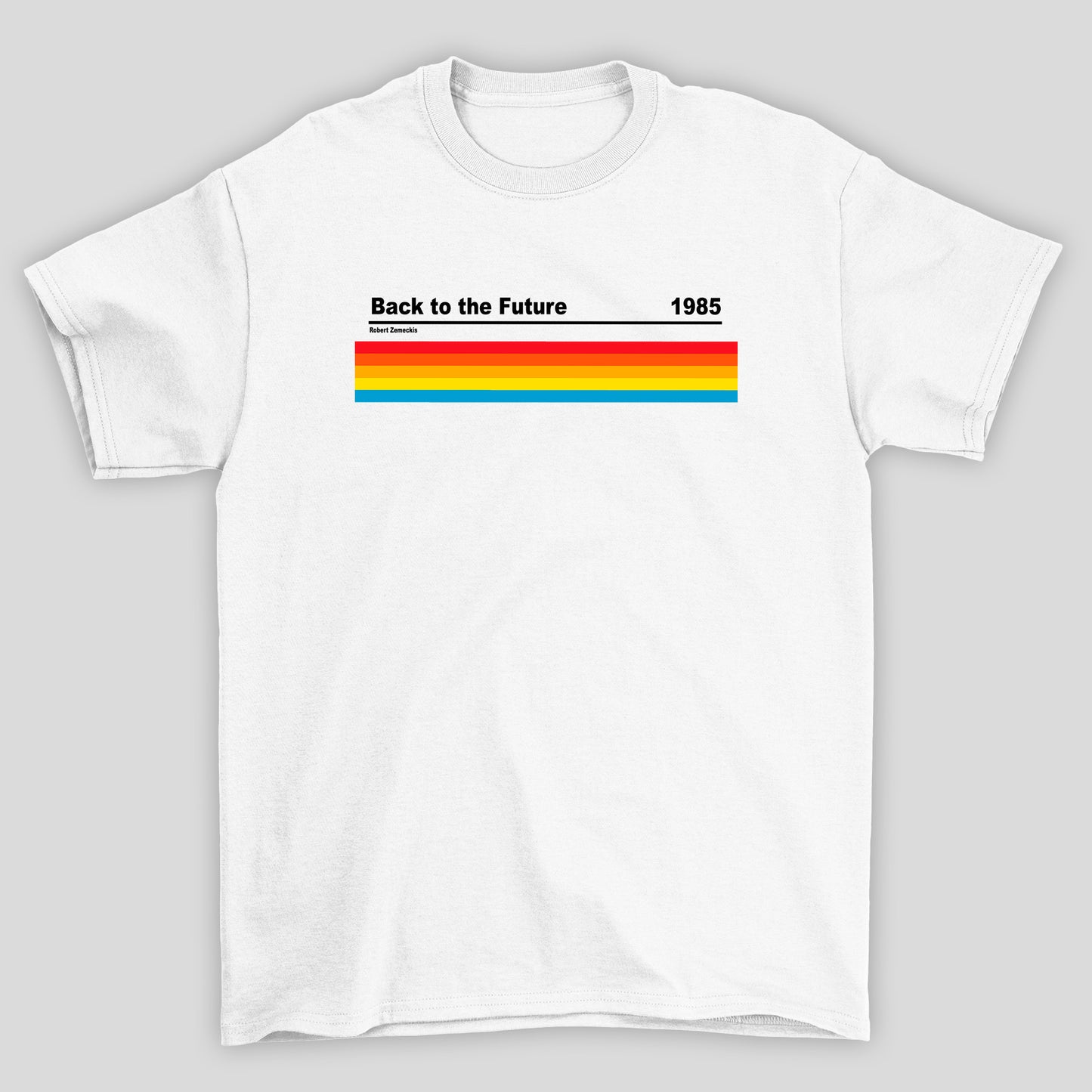 Camiseta Básica Unissex Paleta de Cores Back To Future