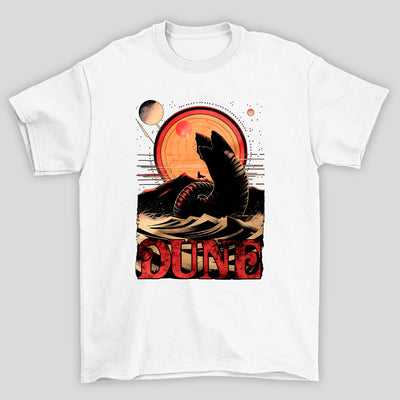 Camiseta Básica Unissex Duna Verme Silhueta