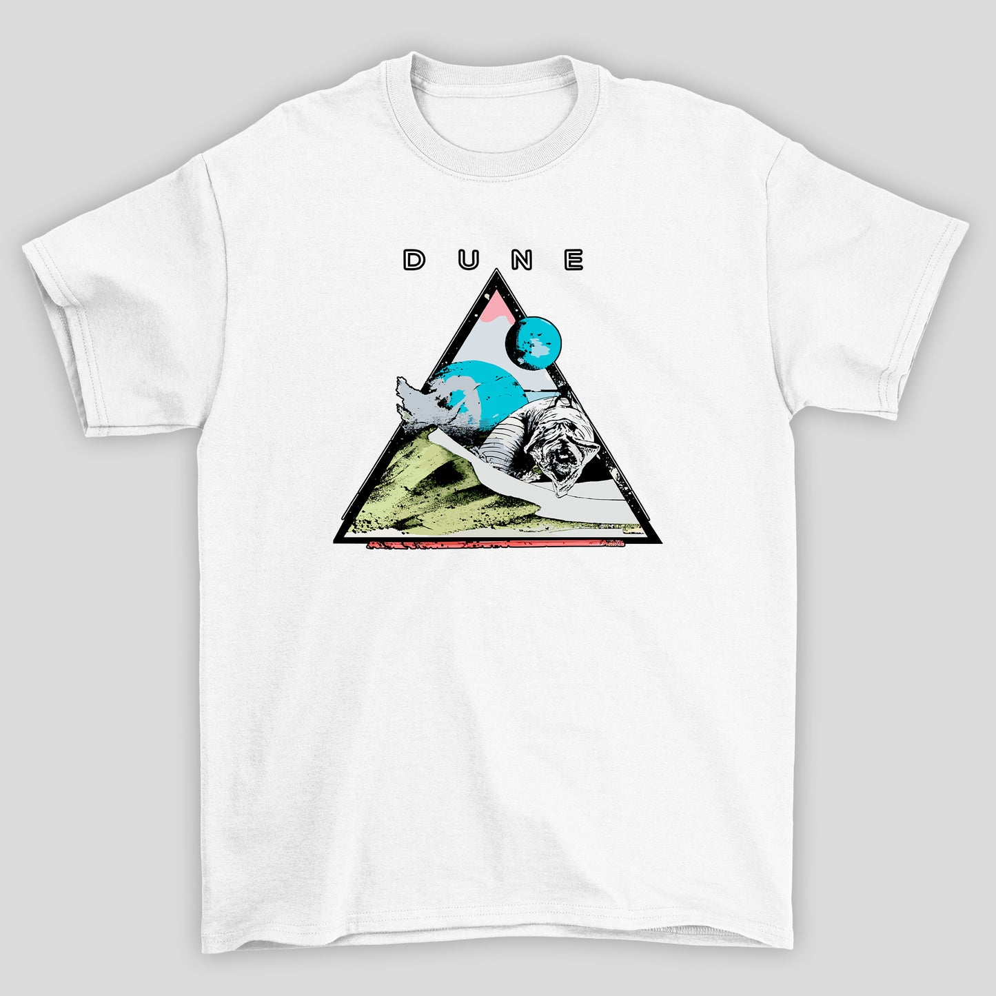 Camiseta Básica Unissex Duna Triangulo Verme