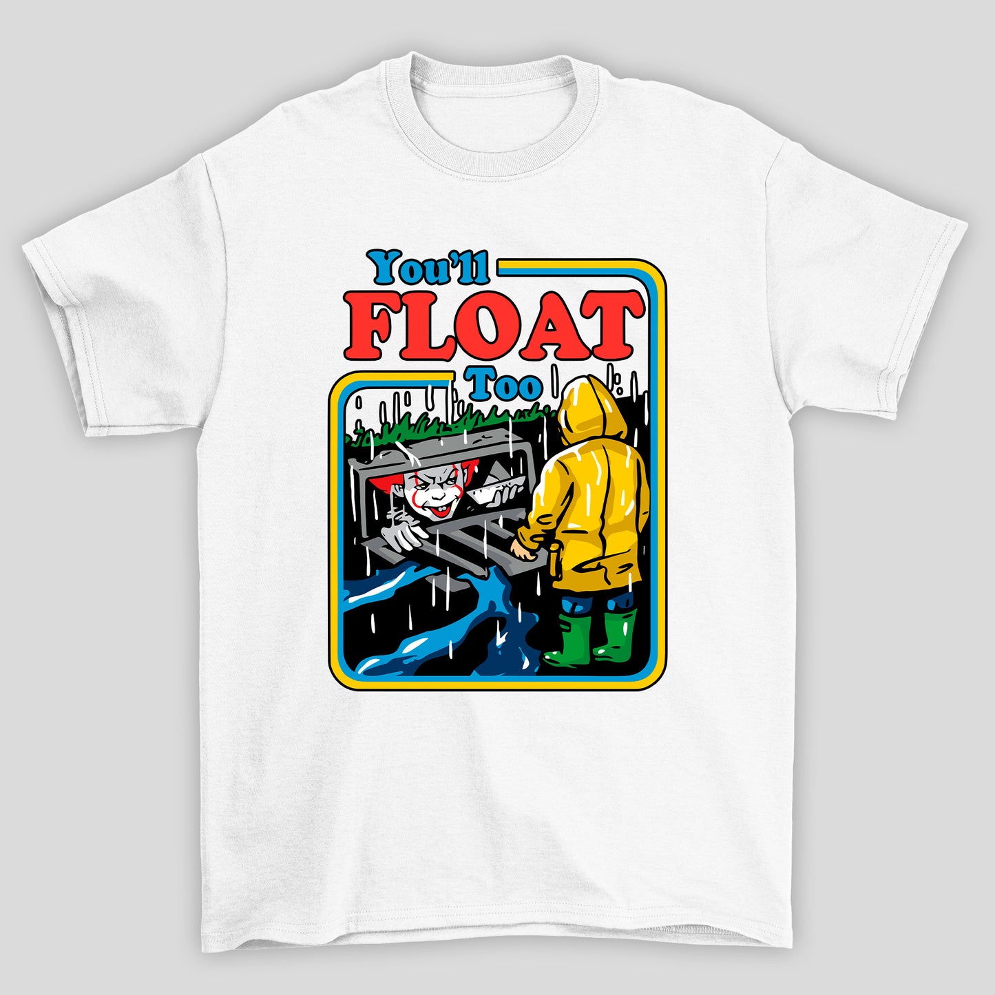 Camiseta Básica Unissex Youll Float Too IT A Coisa