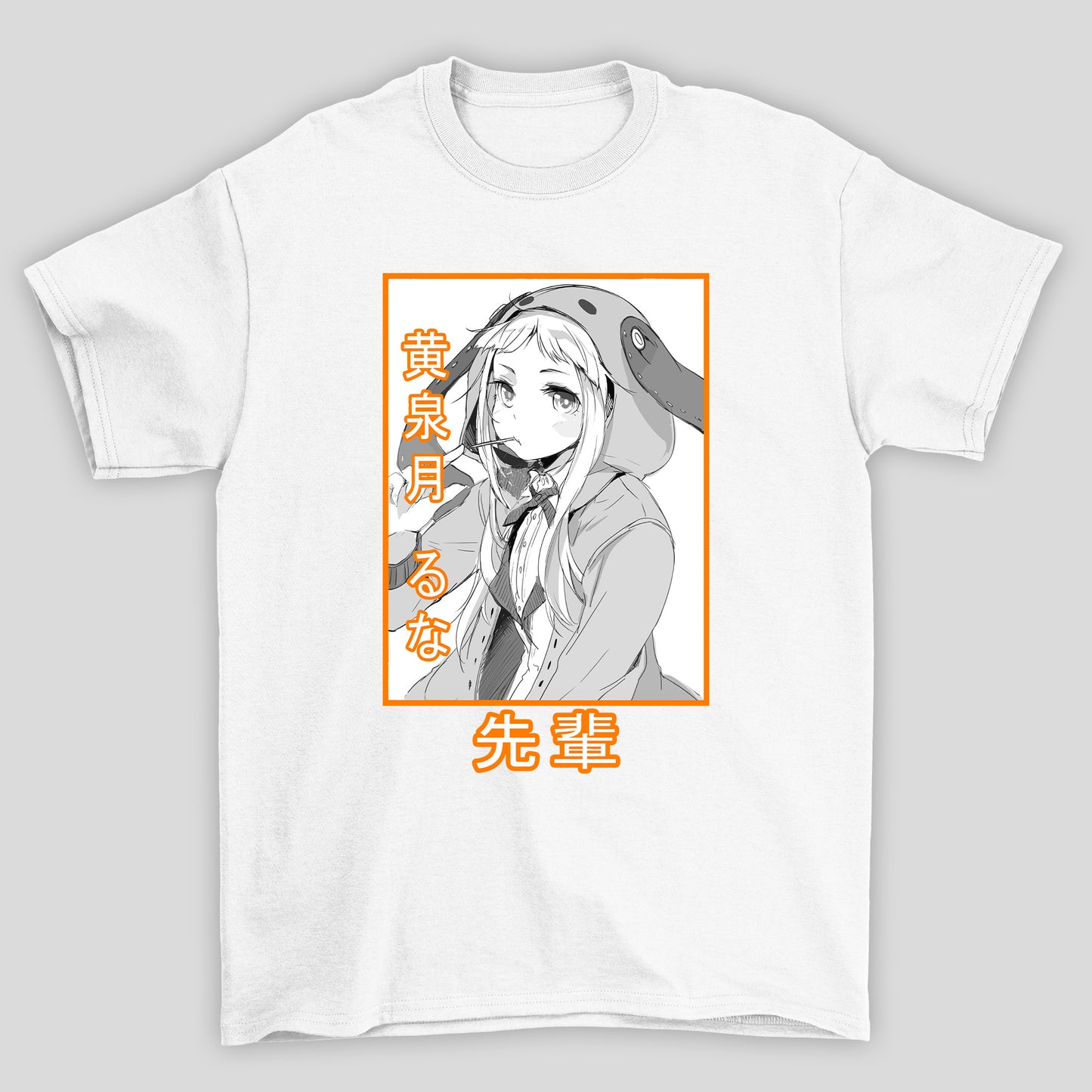 Camiseta Básica Unissex Runa Yomozuki Kanji Kakegurui
