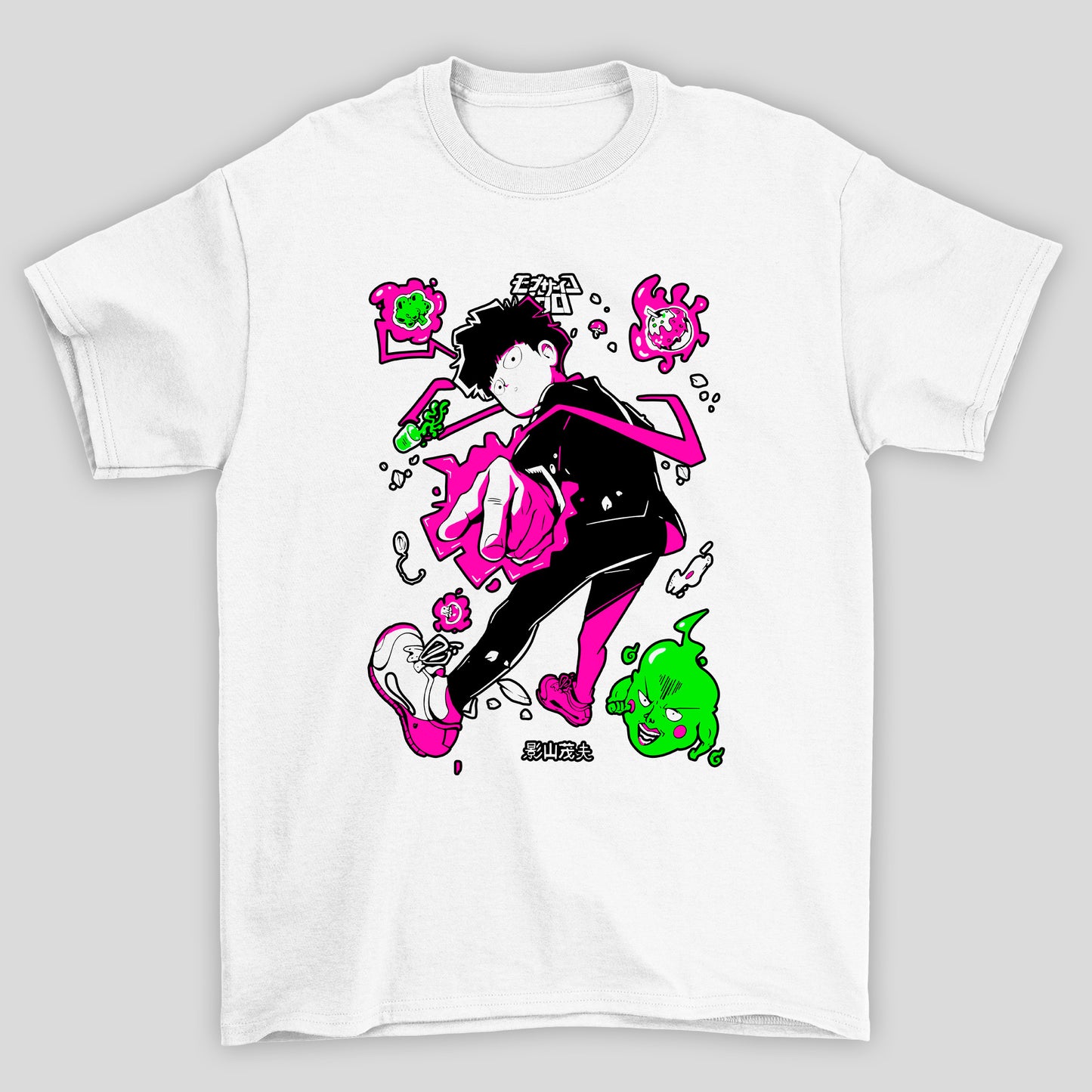 Camiseta Básica Unissex Shigeo Kageyama Mob Psycho 100