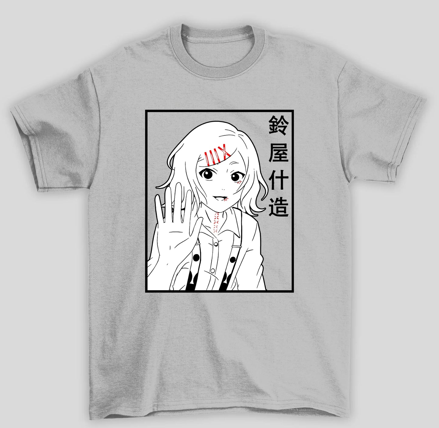 Camiseta Básica Unissex Tokyo Ghoul Juuzou