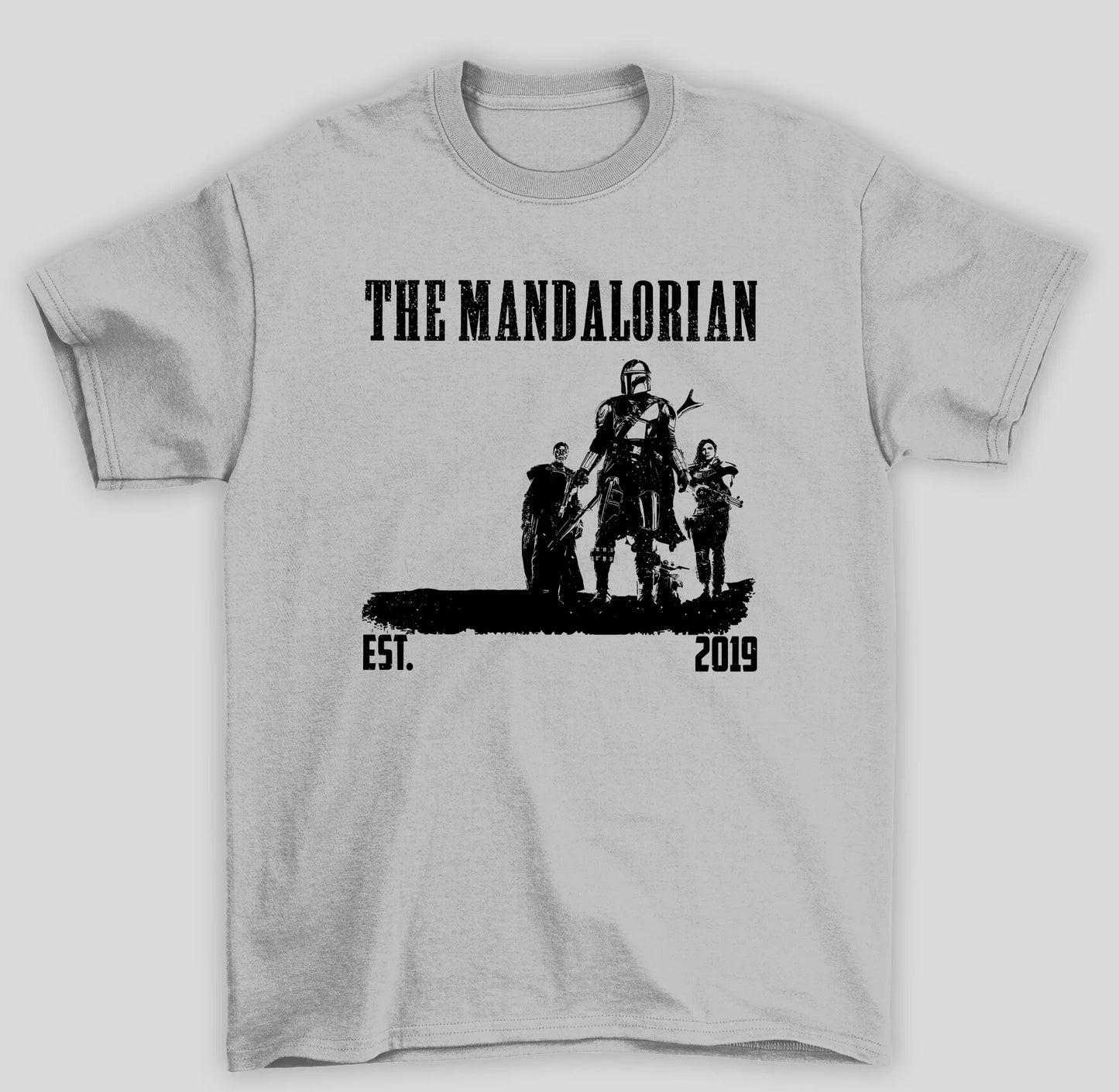 Camiseta Básica Unissex The Mandalorian Squad