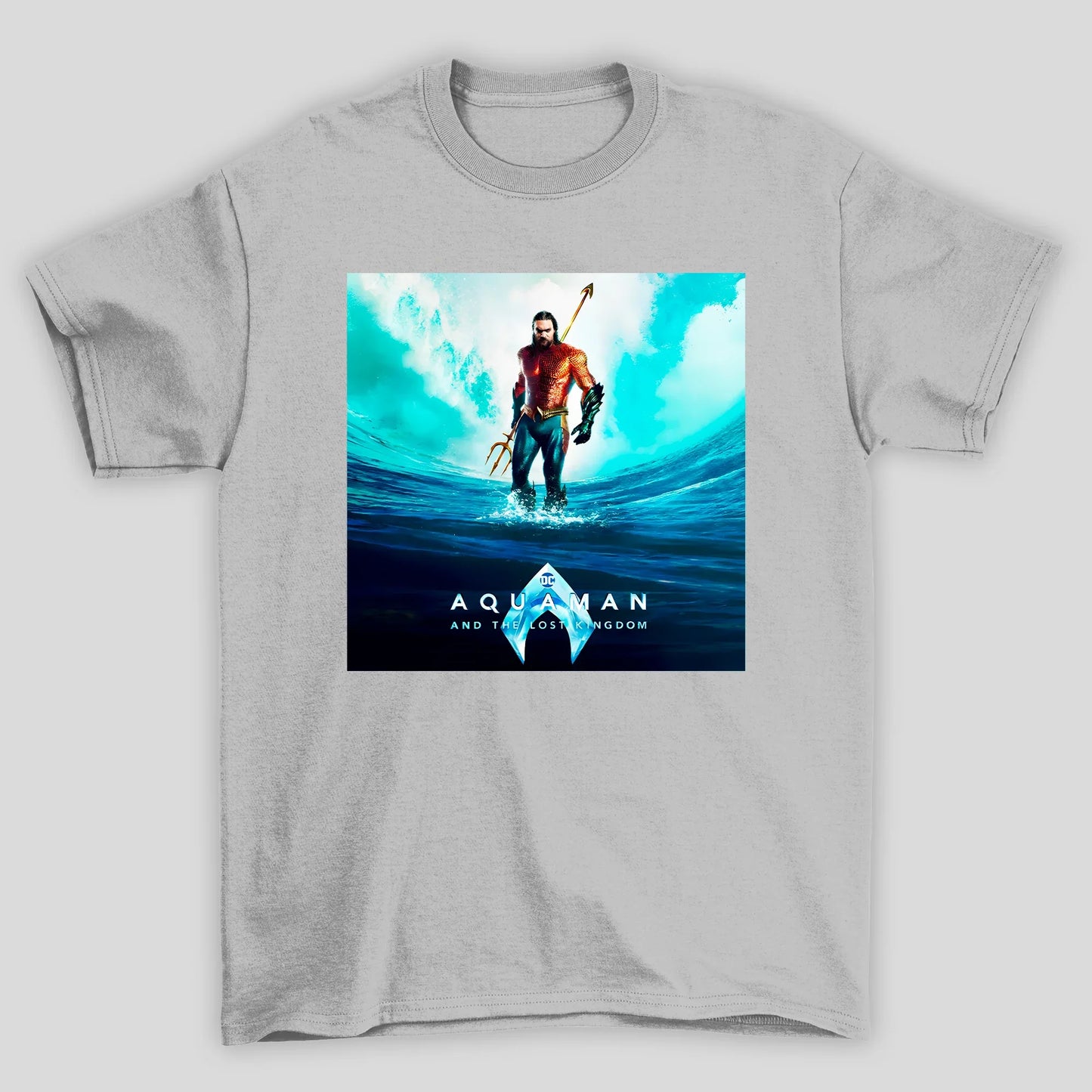 Camiseta Básica Unissex Aquaman Poster