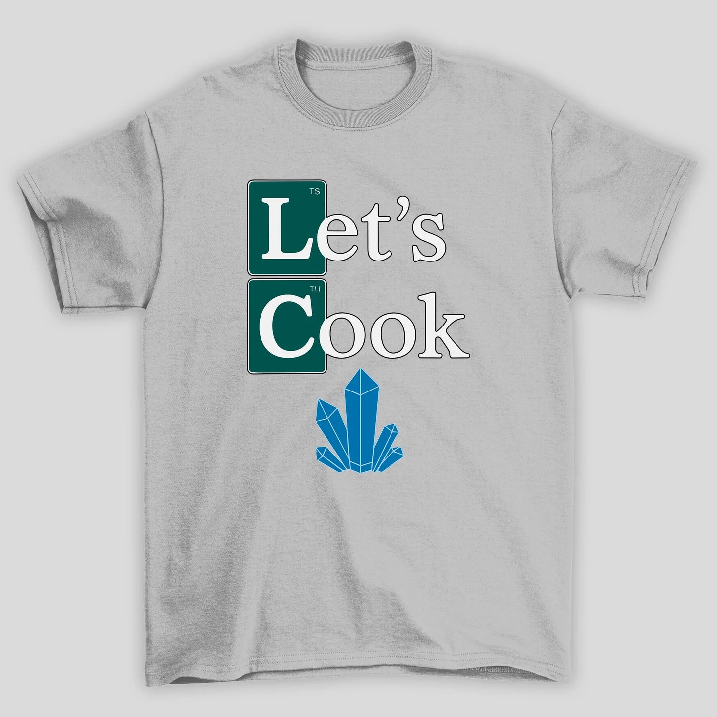 Camiseta Básica Unissex Breaking Bad Let's Cook