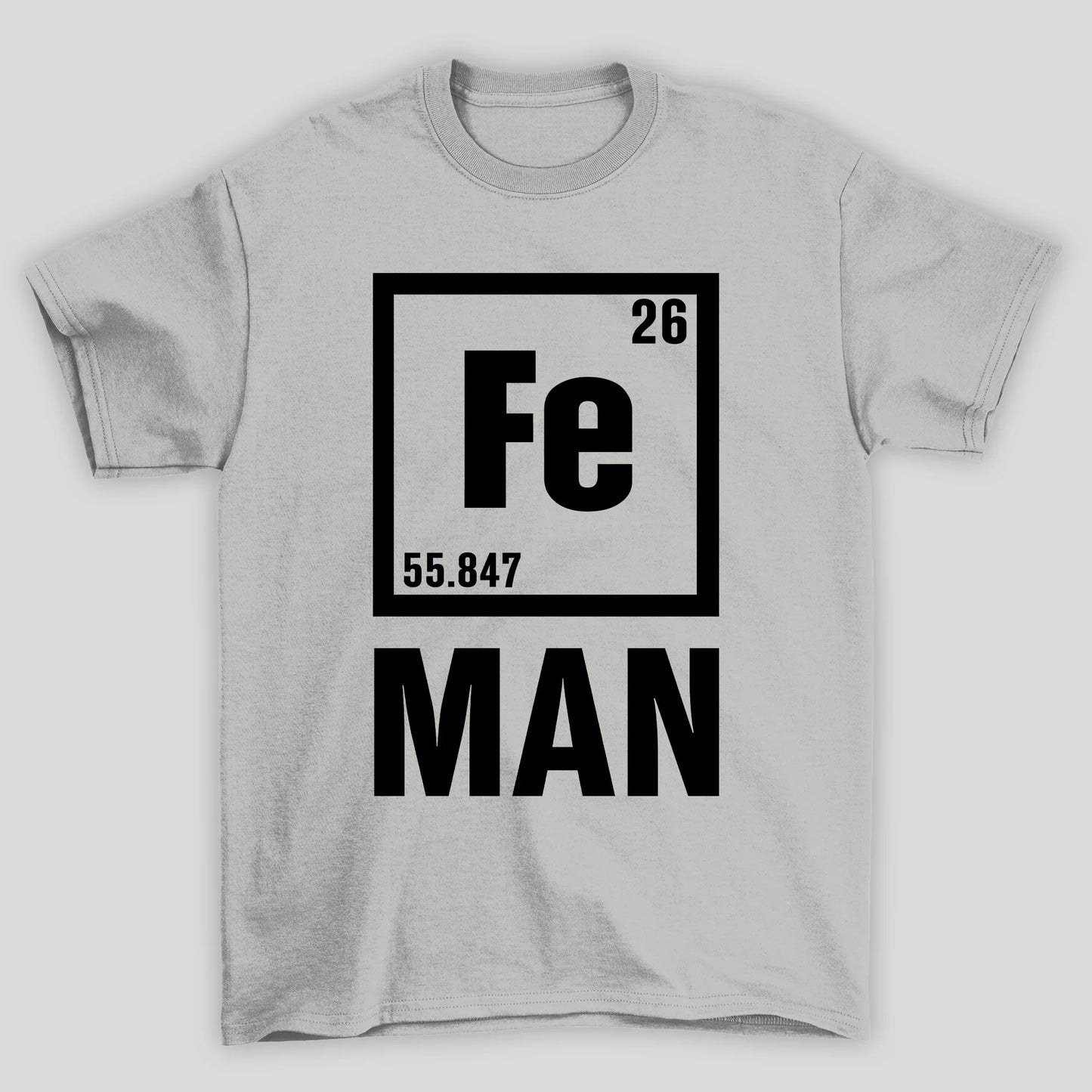 Camiseta Básica Unissex Homem de Ferro Fe Man