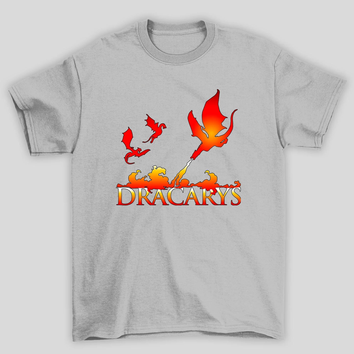 Camiseta Básica Unissex Dracarys Dragoes Game Of Thrones