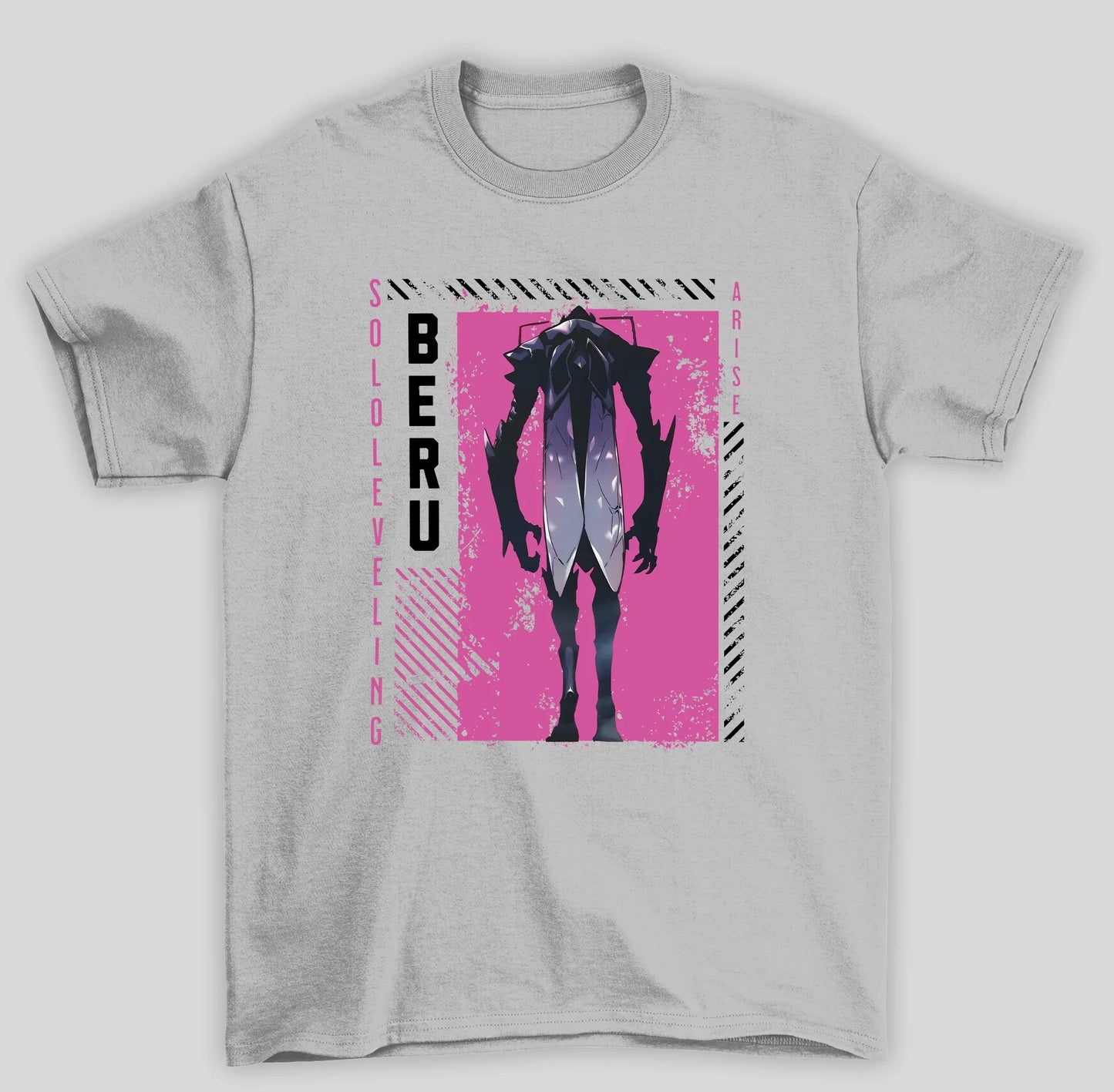 Camiseta Básica Unissex Solo Leveling Beru Inseto