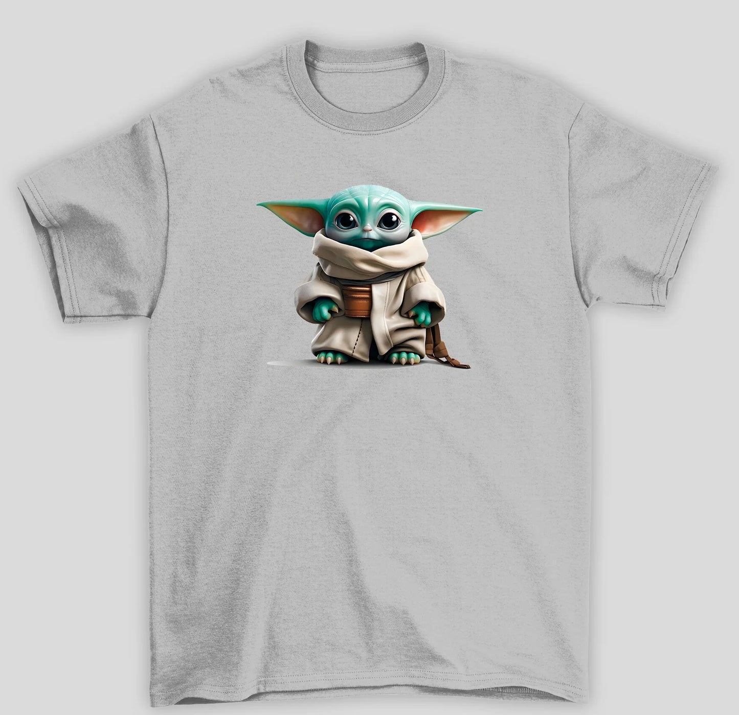 Camiseta Básica Unissex The Mandalorian 3D Realista