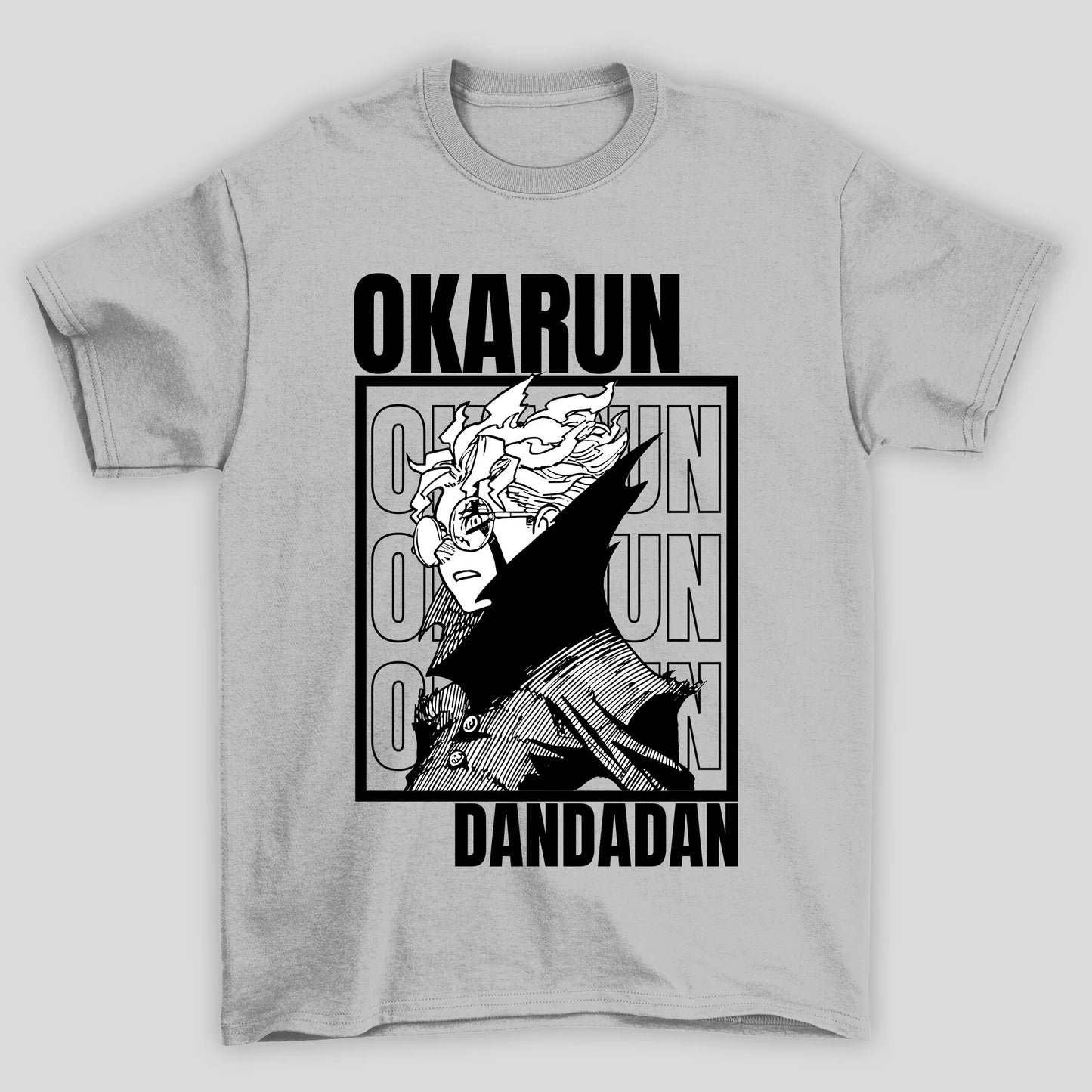 Camiseta Básica Unissex Dandadan Demon Oculos