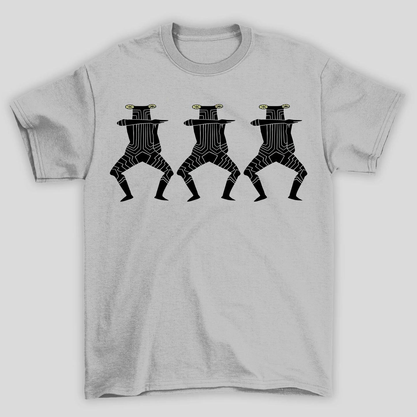 Camiseta Básica Unissex Dandadan 3 Alien Dançando