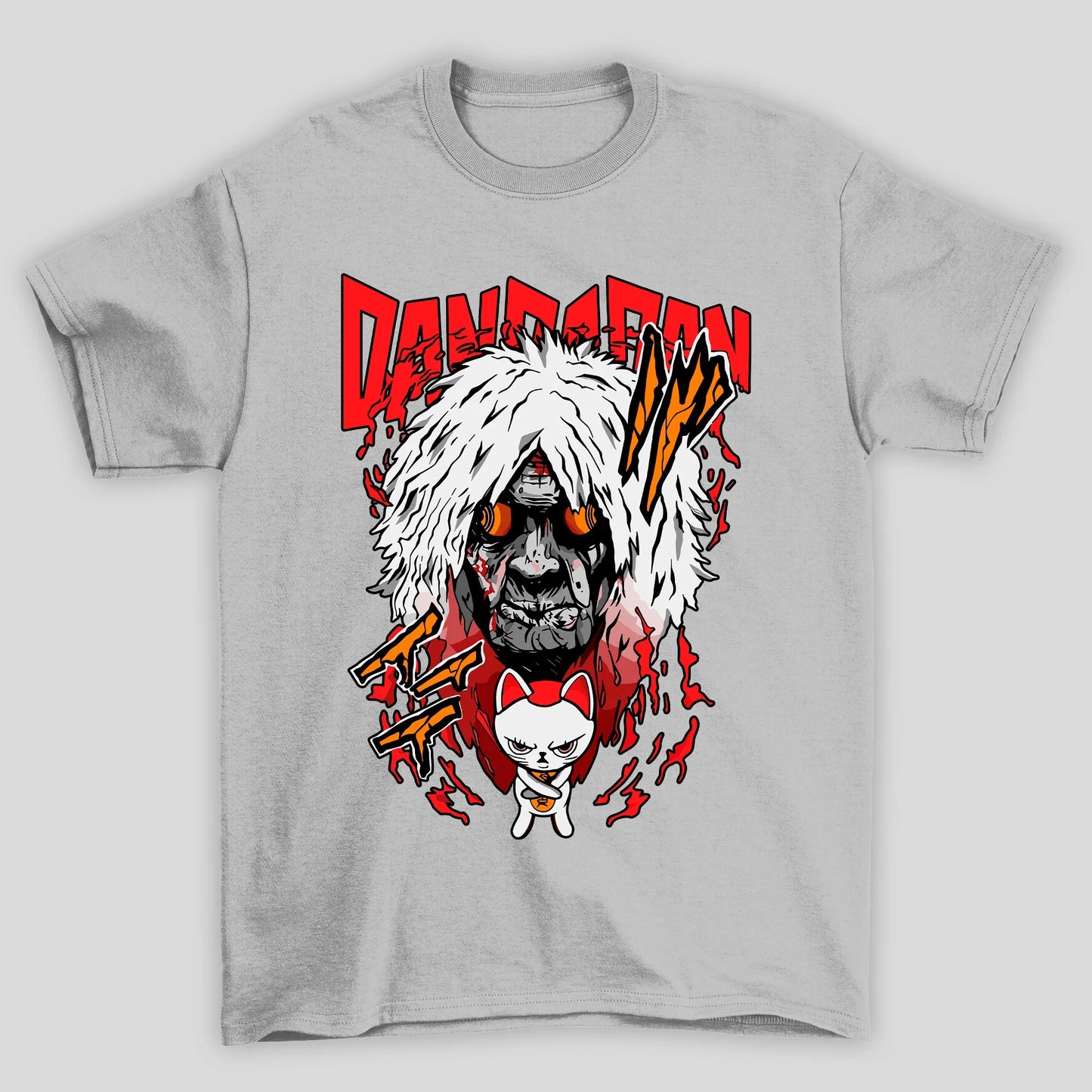 Camiseta Básica Unissex Dandadan Velha Turbo Real Form