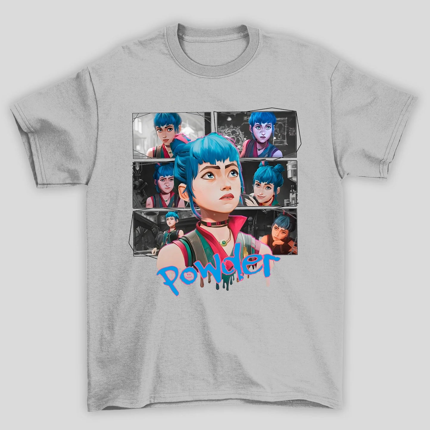 Camiseta Básica Unissex Arcane Powder Montagem