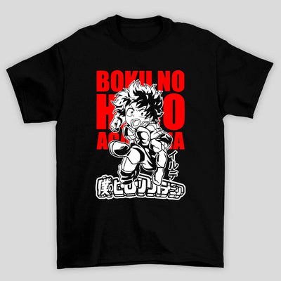 Camiseta Básica Unissex Boku No Hero Academia