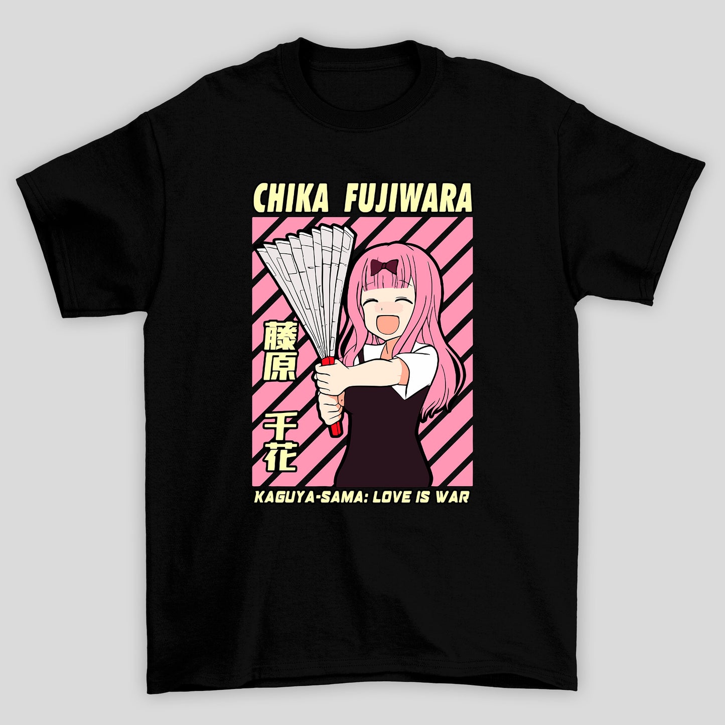 Camiseta Básica Unissex Chika Fujiwara Kaguya-sama