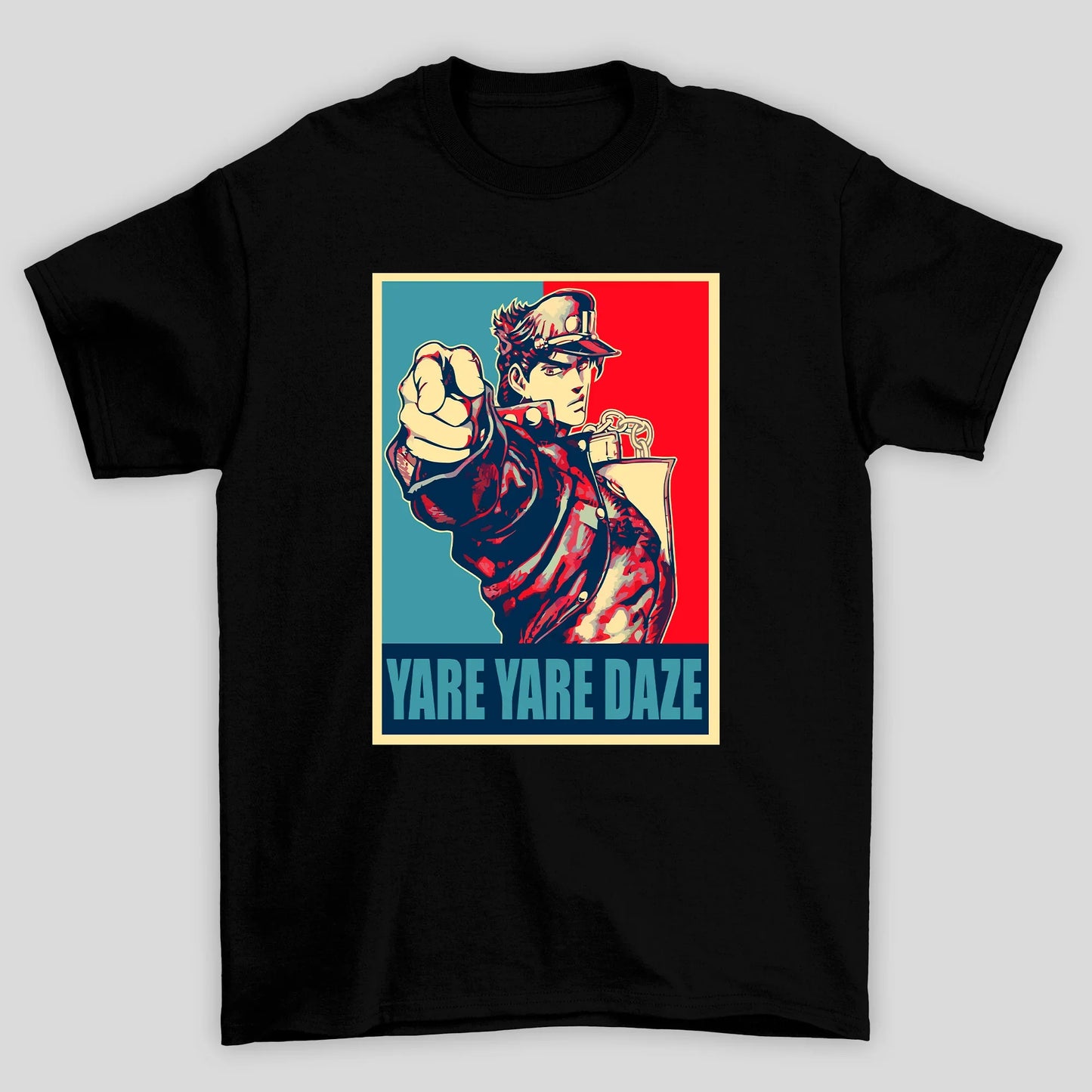 Camiseta Básica Unissex Yare Yare Daze Jojo Bizarre Anime