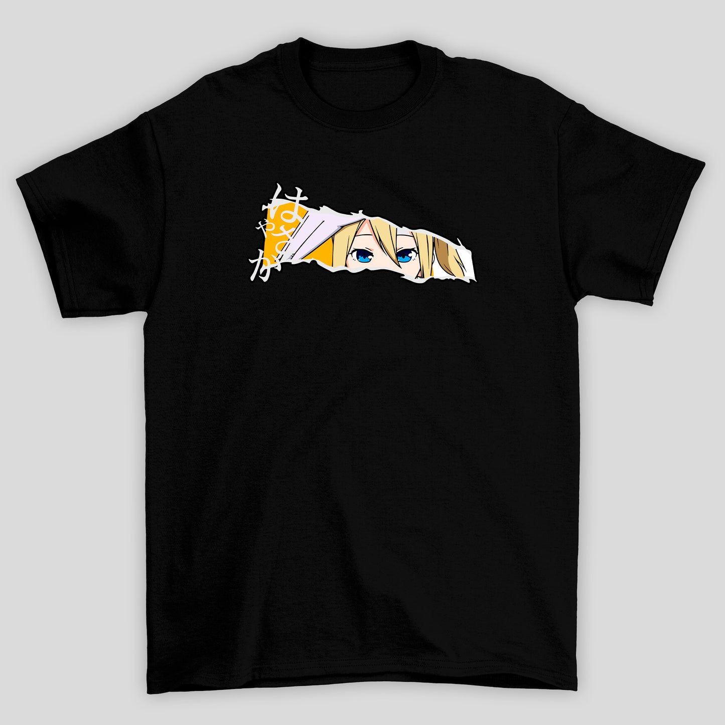 Camiseta Básica Unissex Anime Olhos Hayasaka Kaguya-Sama Amor é Guerra
