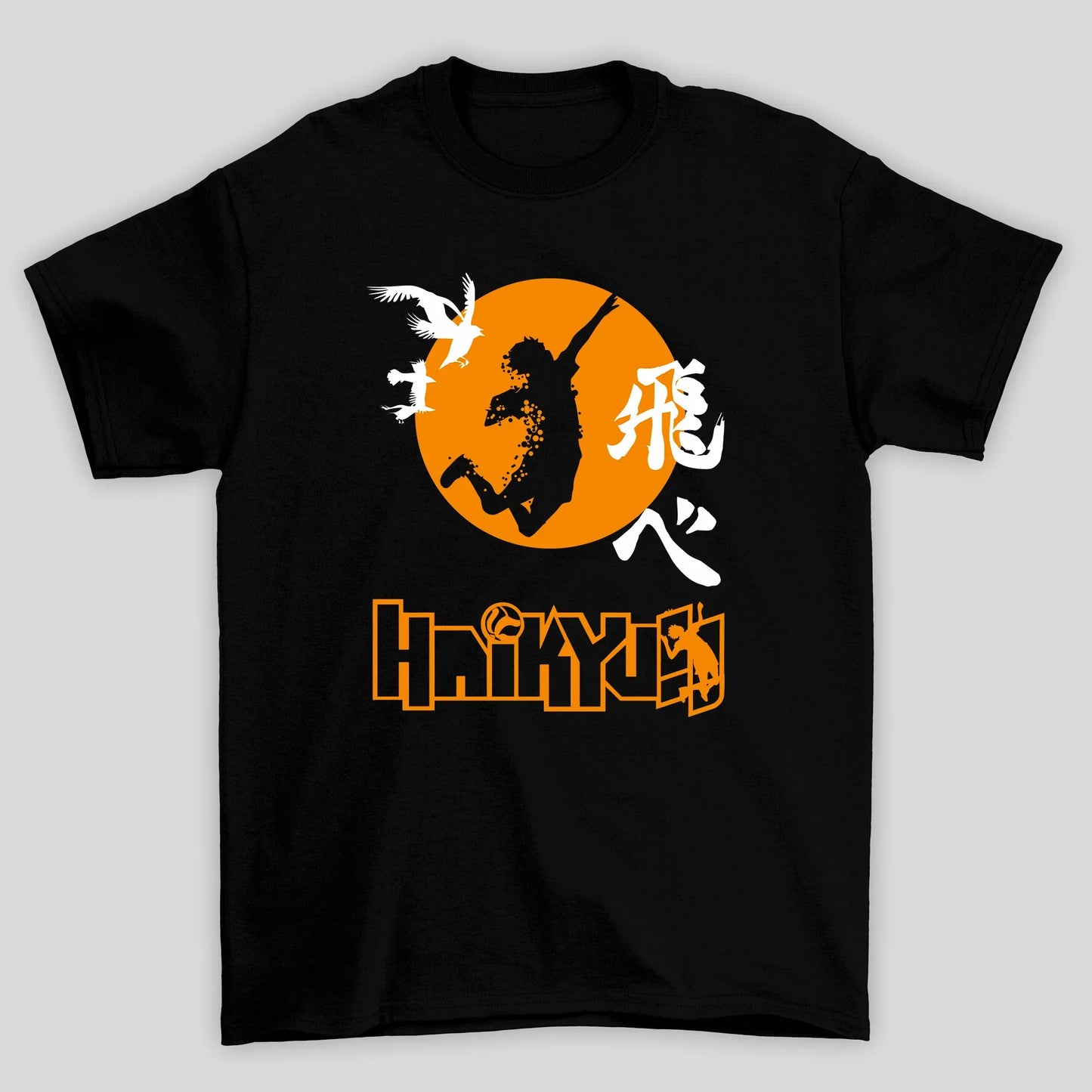 Camiseta Básica Unissex Anime Haikyuu Karasuno Vole