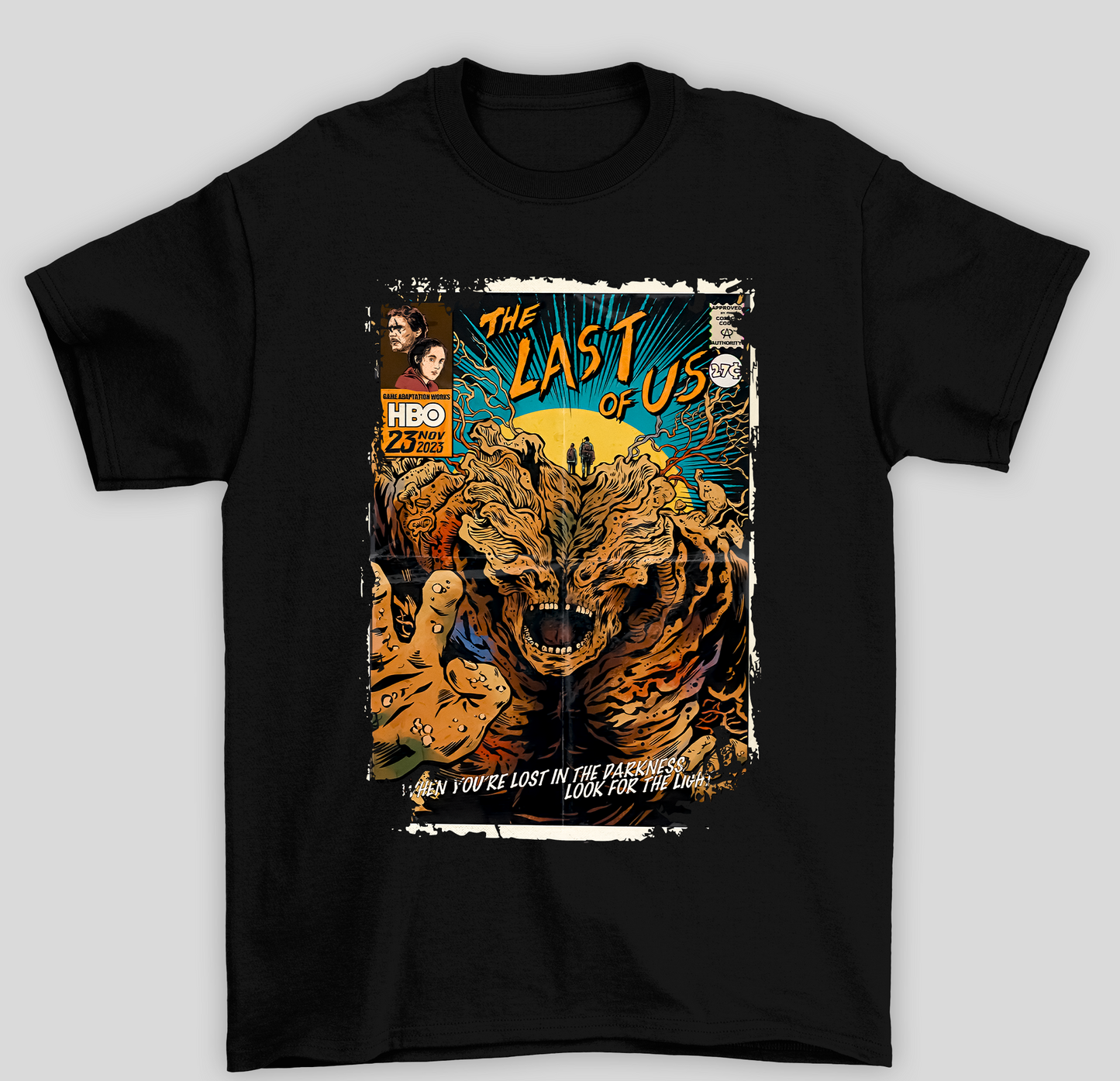 Camiseta Básica Unissex The Last Of Us Vintage
