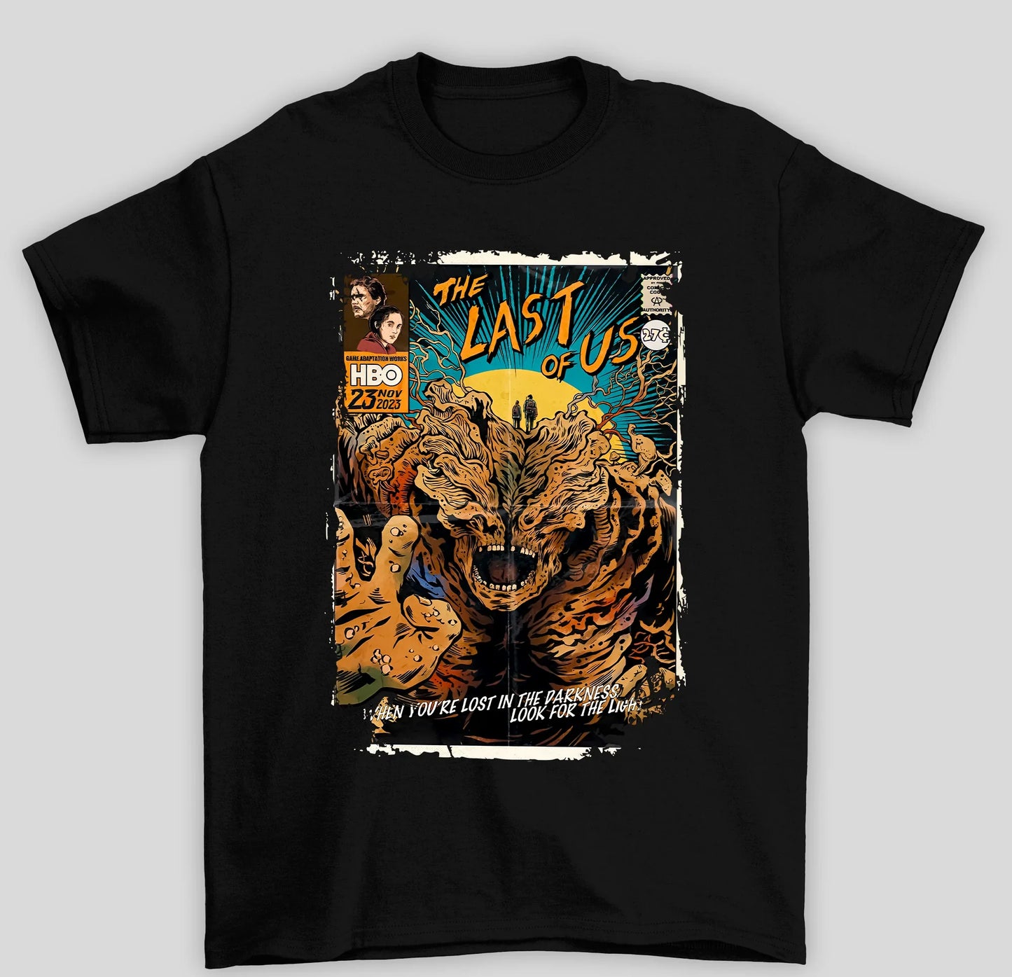 Camiseta Básica Unissex The Last Of Us Vintage