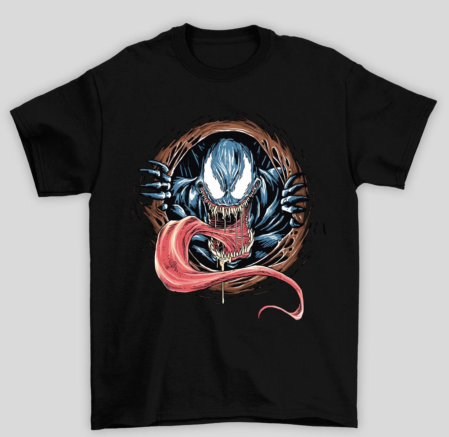 Camiseta Básica Unissex Venom Buraco
