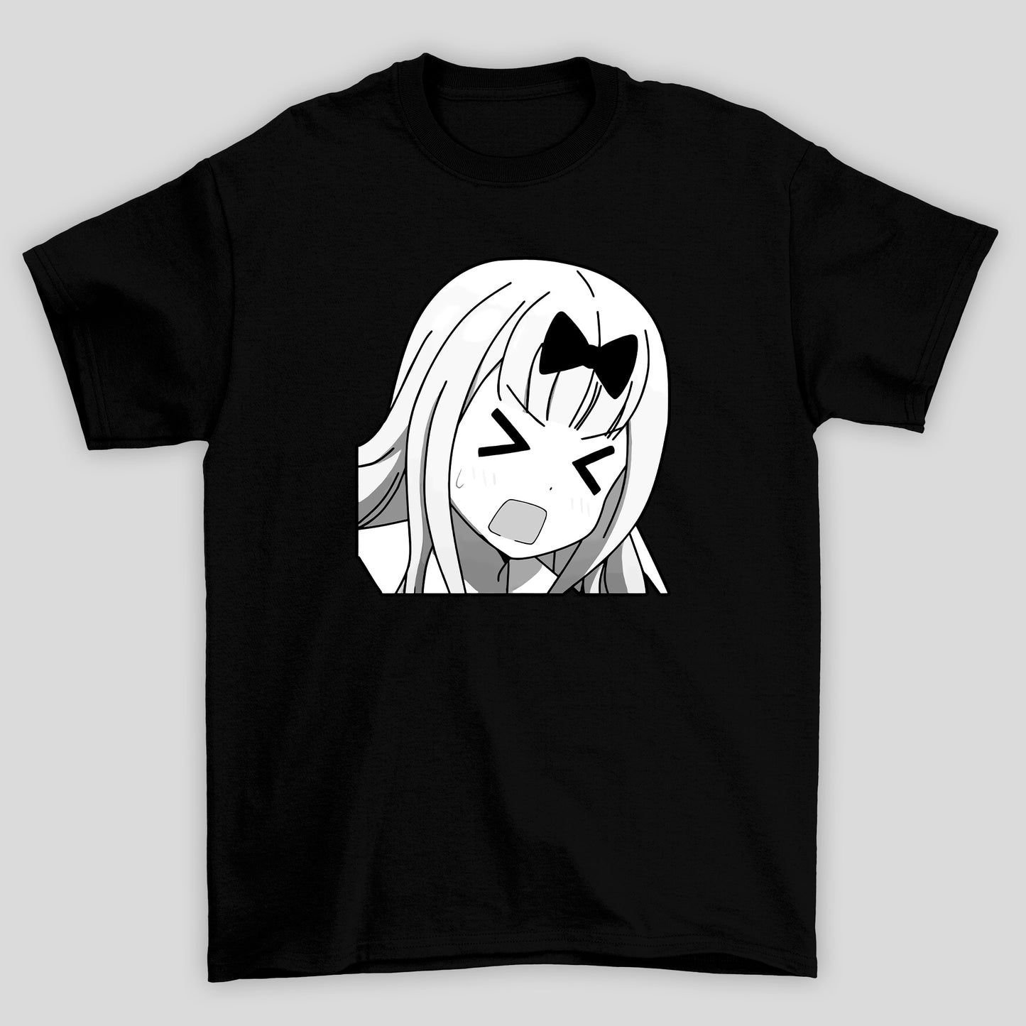 Camiseta Básica Unissex Kaguya-sama Anime Chika