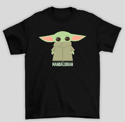 Camiseta Básica Unissex The Mandalorian Cute Baby Yoda