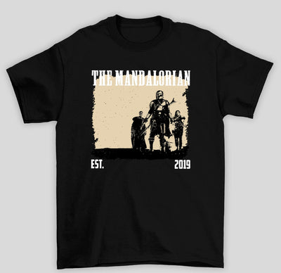 Camiseta Básica Unissex The Mandalorian Squad