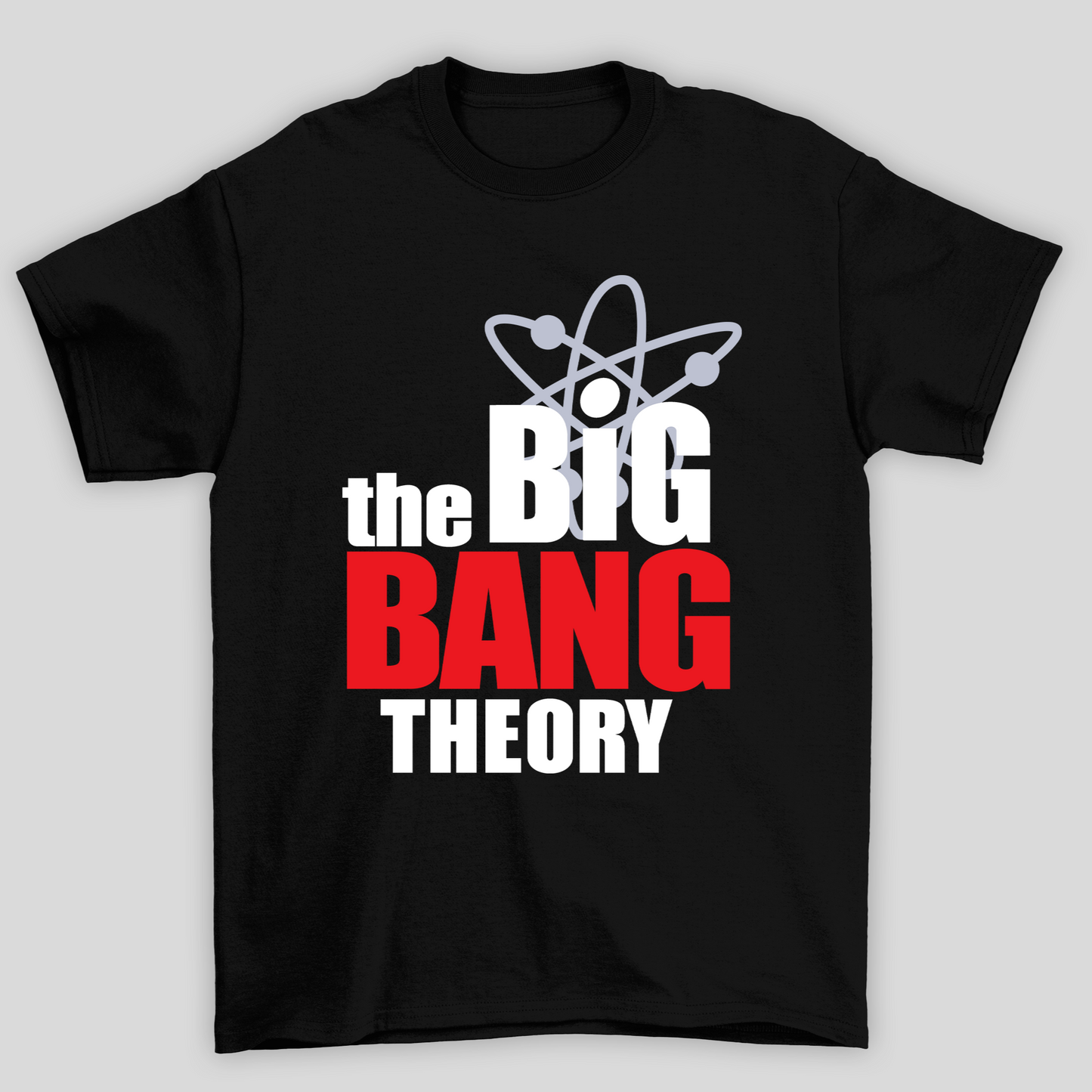Camiseta Básica Unissex Logo The Big Bang Theory
