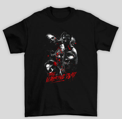 Camiseta Básica Unissex The Walking Dead Zumbis