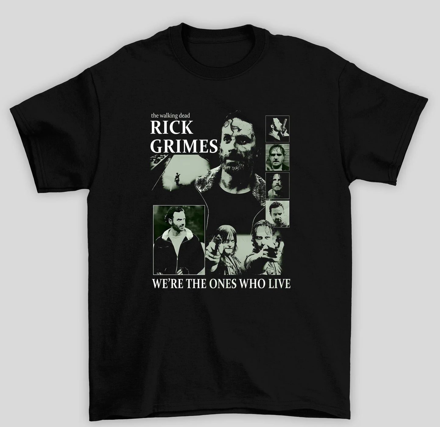 Camiseta Básica Unissex The Walking Dead Rick Grimes