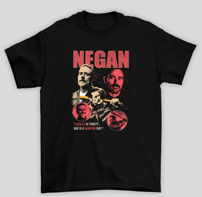 Camiseta Básica Unissex The Walking Dead Negan
