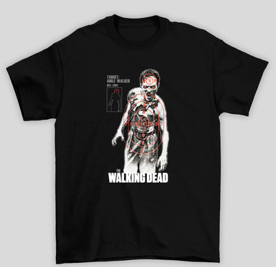 Camiseta Básica Unissex The Walking Dead Alvo Zumbi