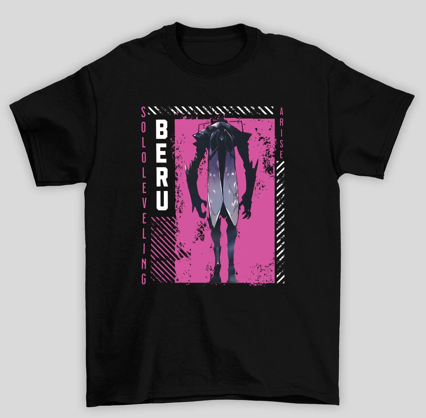 Camiseta Básica Unissex Solo Leveling Beru Inseto