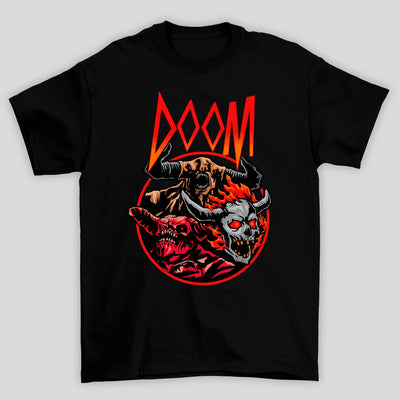 Camiseta Básica Unissex Doom Demons
