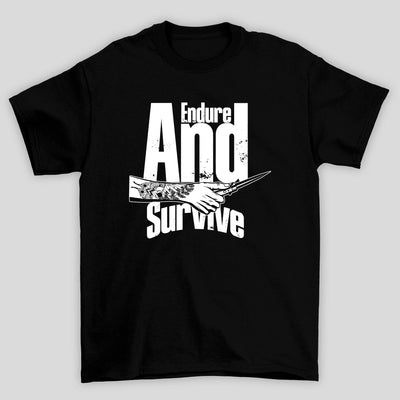 Camiseta Básica Unissex The Last Of Us Endure And Survive