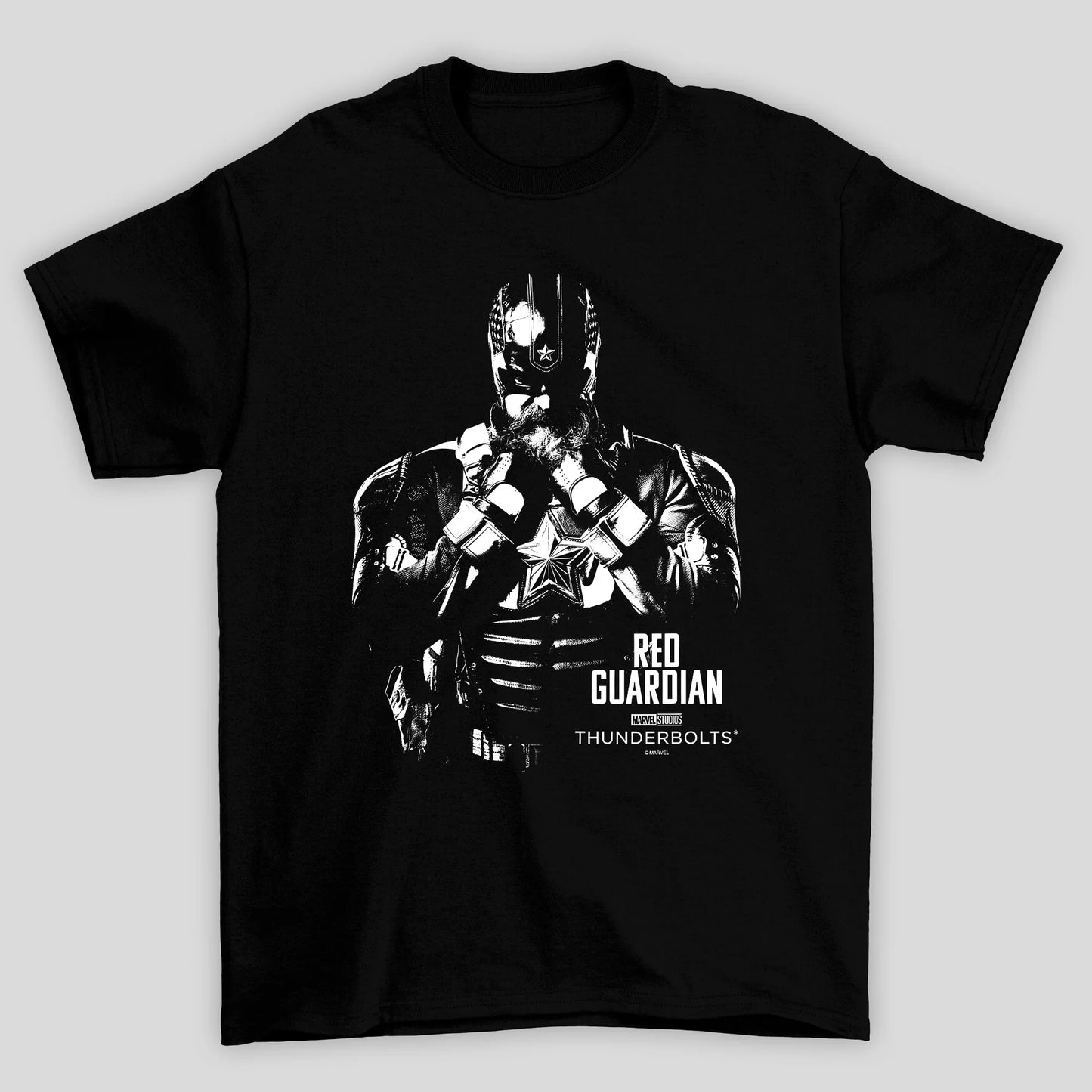 Camiseta Básica Unissex Thunderbolts Red Guardian