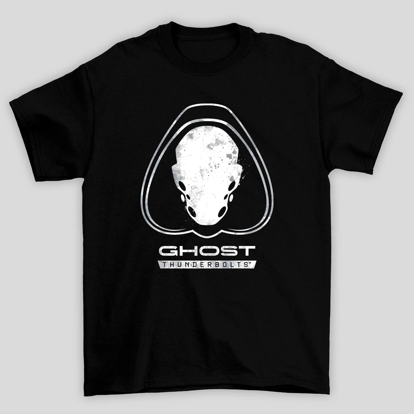 Camiseta Básica Unissex Thunderbolts Logo Ghost