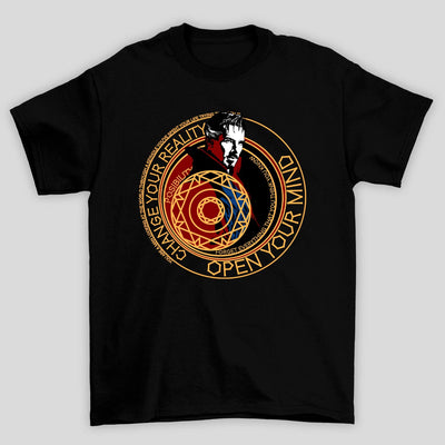 Camiseta Básica Unissex Feitiço Dr Strange Possibility