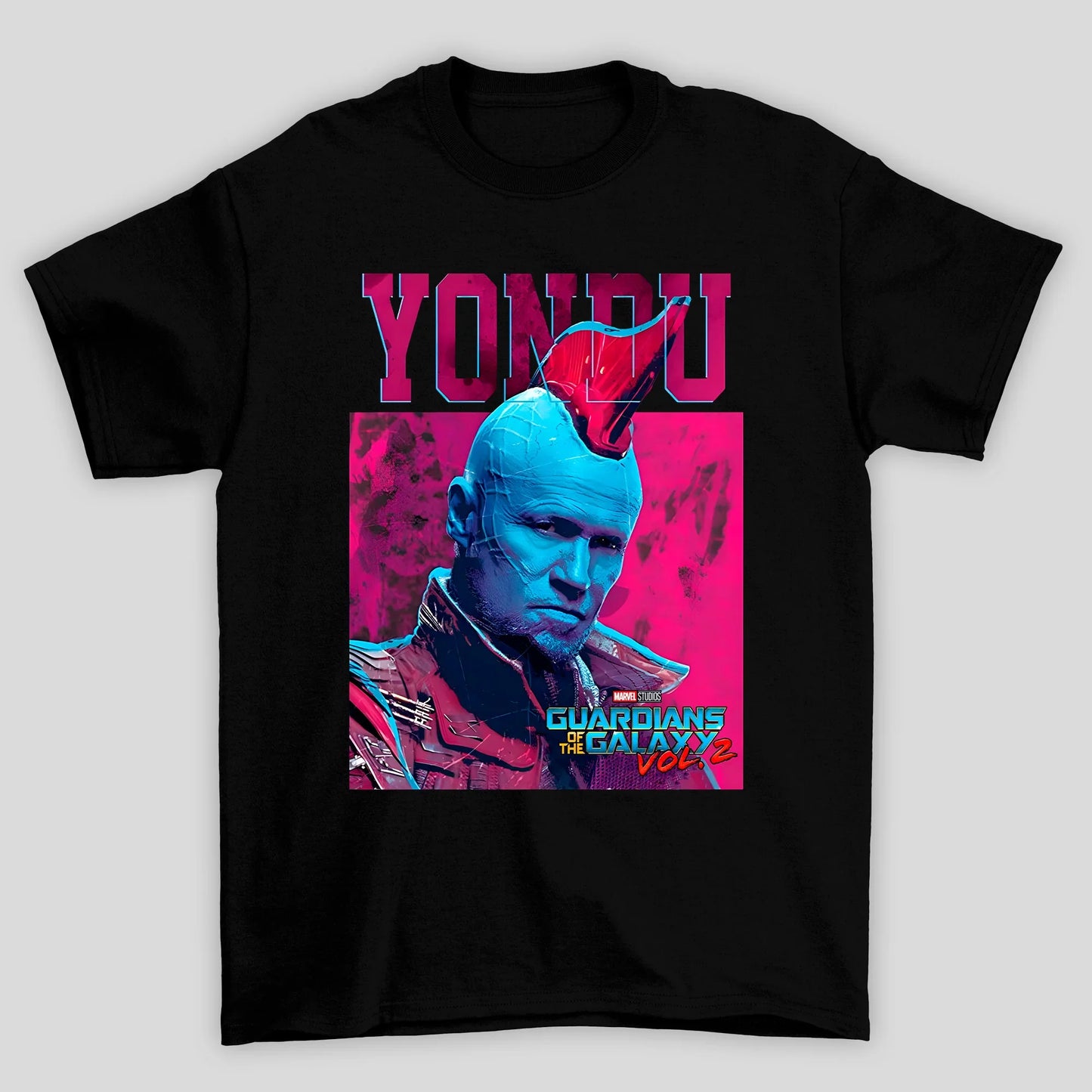 Camiseta Básica Unissex Yondu Rosto Guardioes Da Galaxia