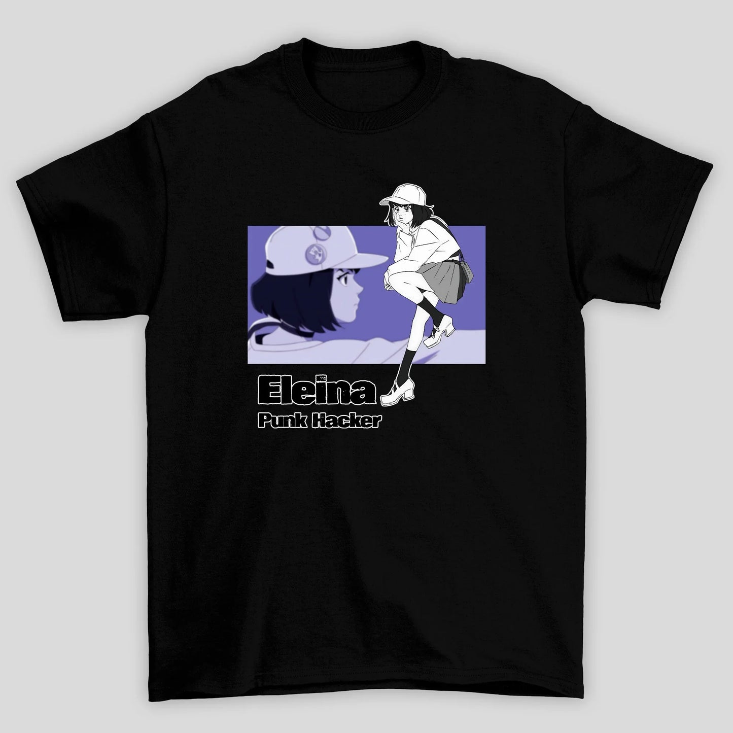 Camiseta Básica Unissex Punk Hacker Lazarus