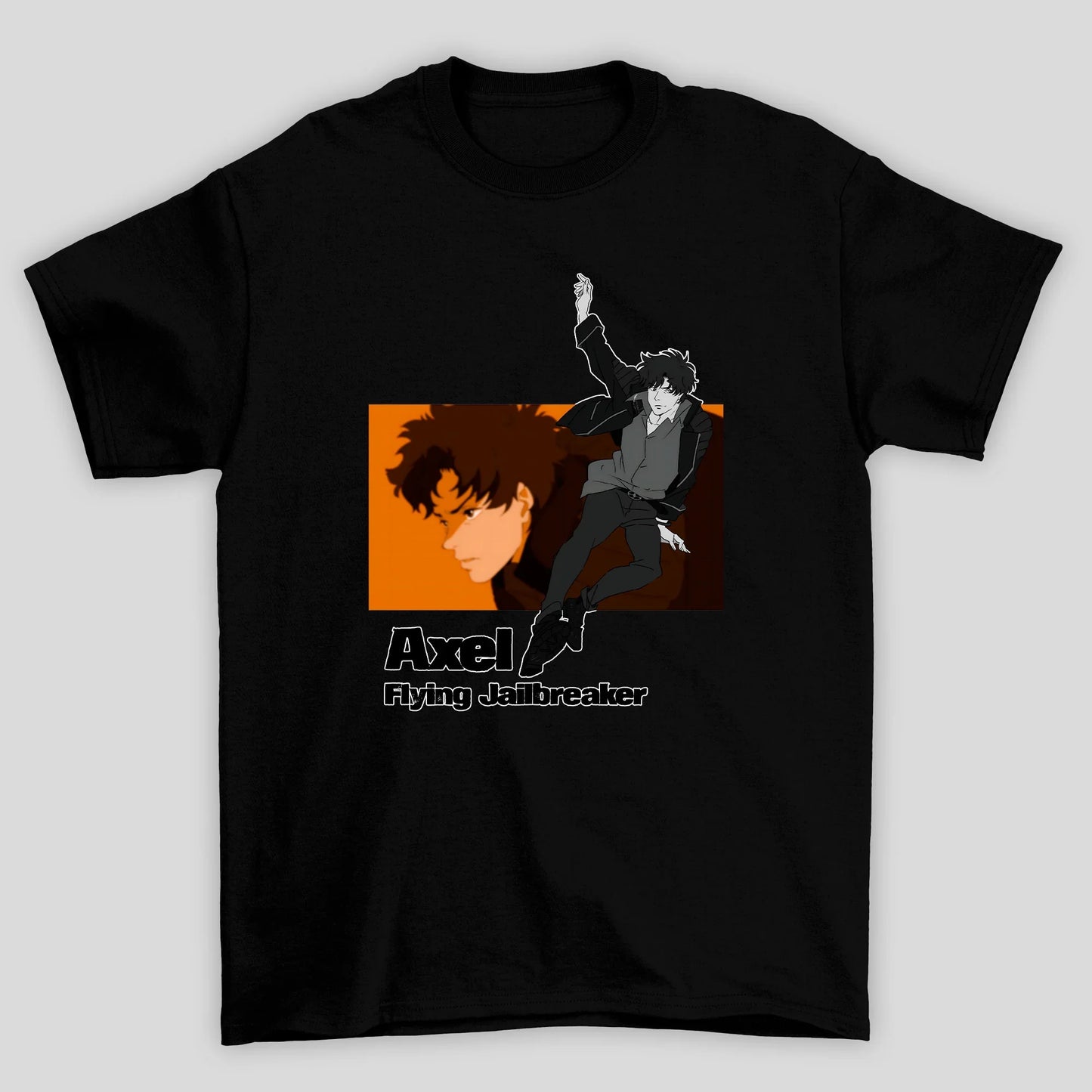 Camiseta Básica Unissex Axel Flyng Jailbreaker Lazarus