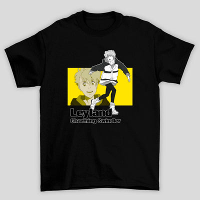 Camiseta Básica Unissex Leyland Charming Swindler Lazarus