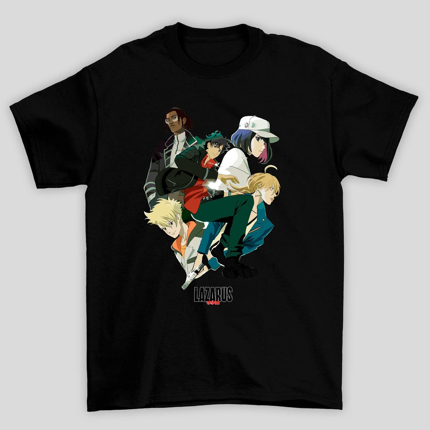 Camiseta Básica Unissex Poster Personagens Lazarus