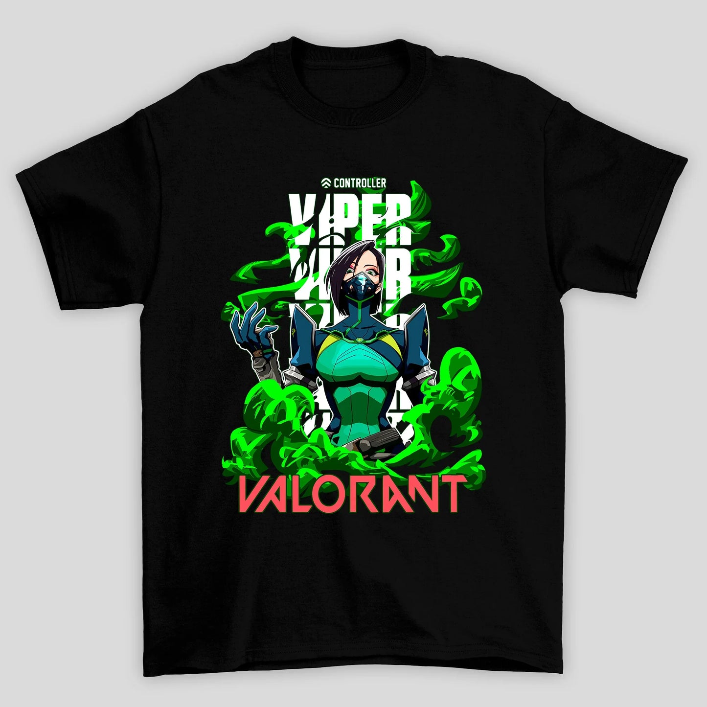 Camiseta Básica Unissex Viper Controller Valorant