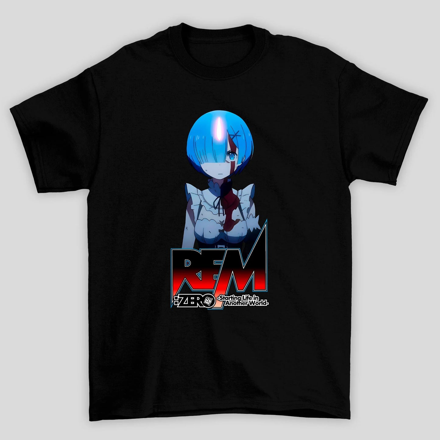 Camiseta Básica Unissex Rem Sangue Re Zero