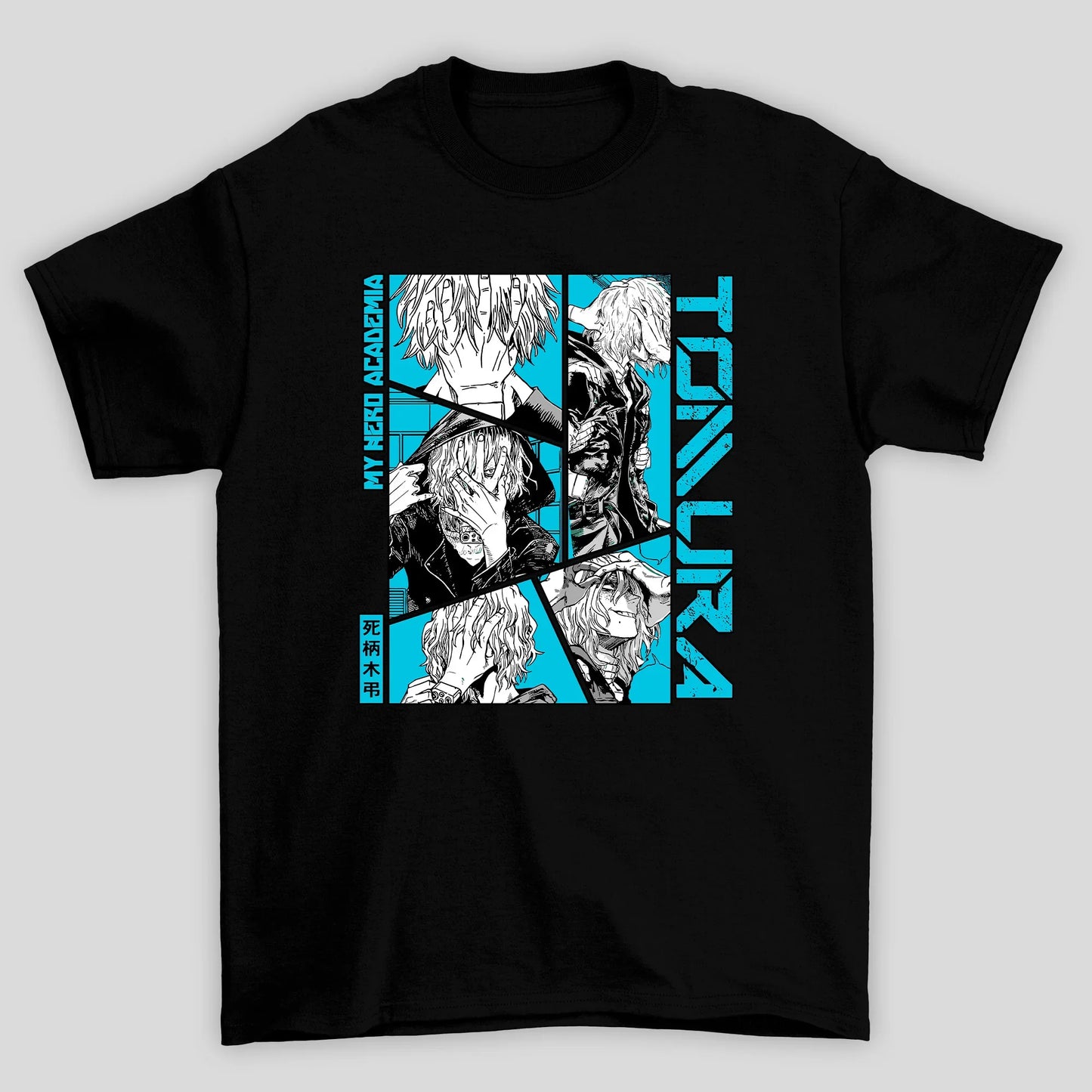 Camiseta Básica Unissex Tomura Colagem Boku No Hero