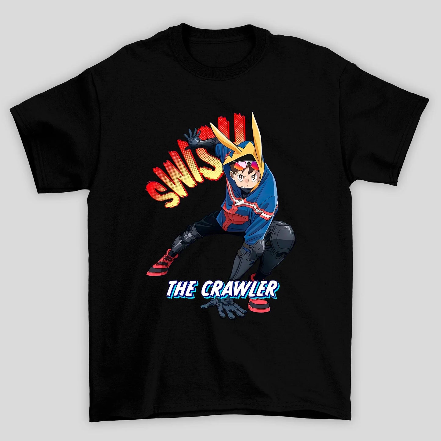 Camiseta Básica Unissex The Crawler Boku No Hero