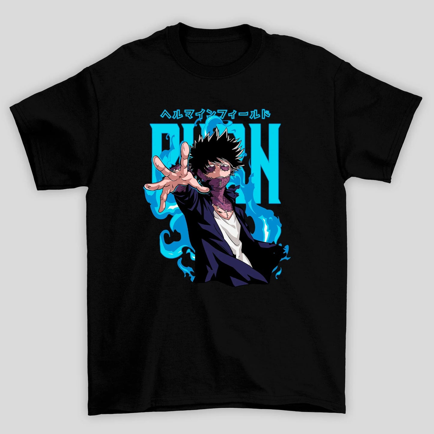 Camiseta Básica Unissex Dabi Burn Boku No Hero